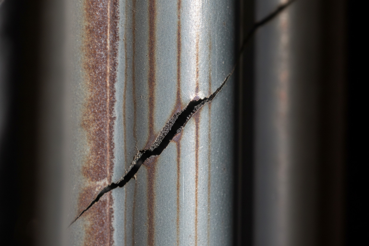 Repair.broken.hvac.pipe