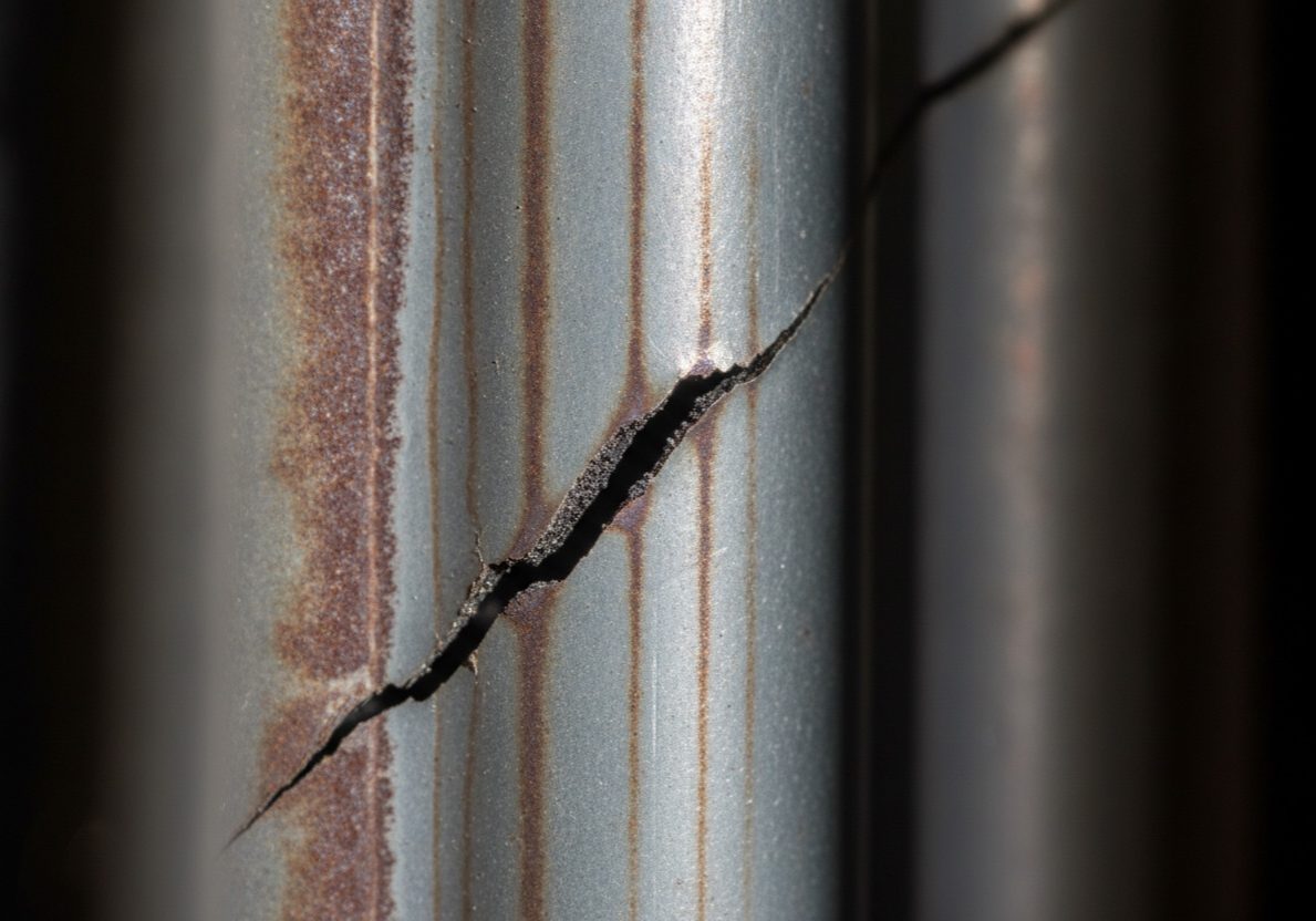 Repair.broken.hvac.pipe